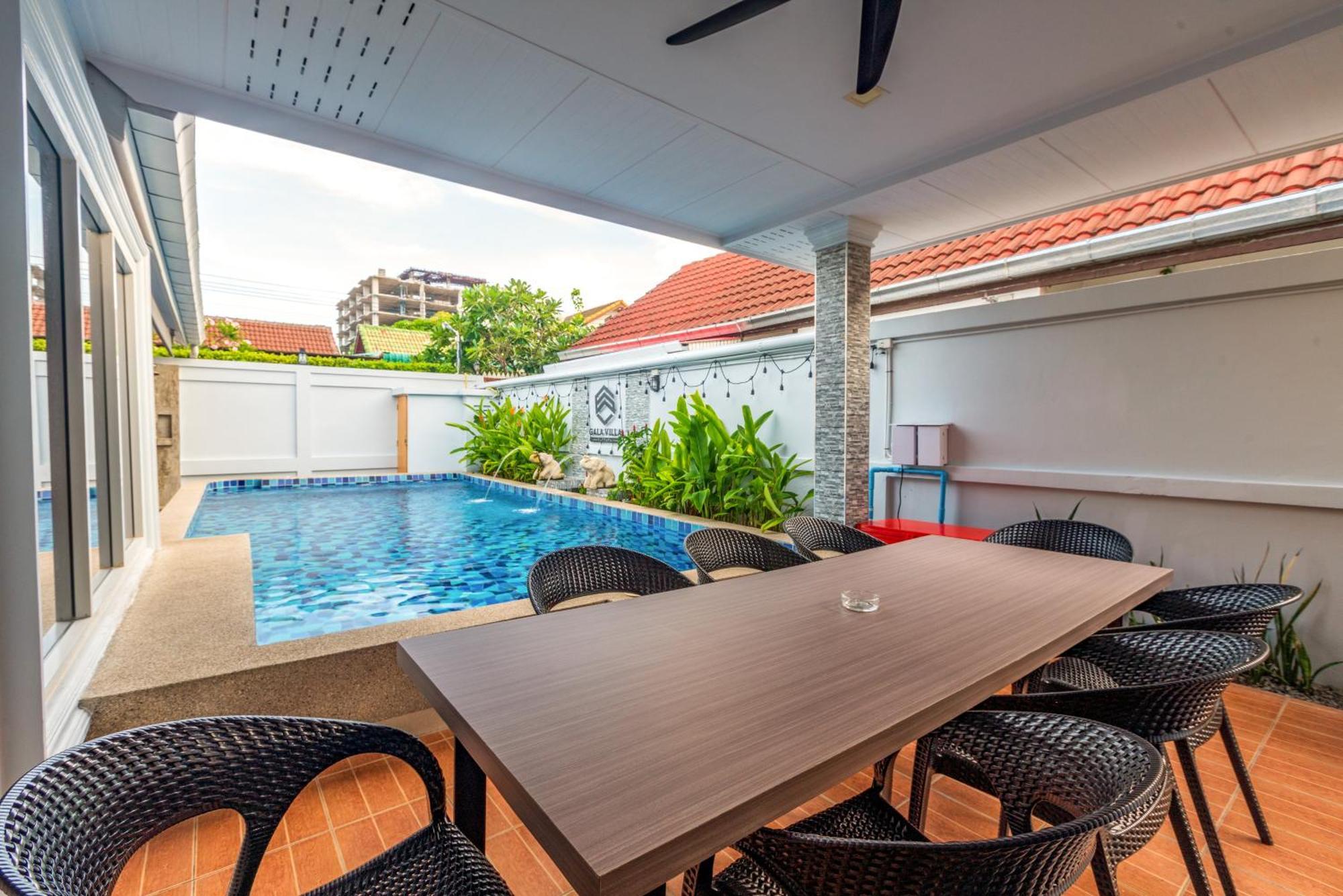 Pattaya Private Villa - Pool,Sauna,Snooker,Bbq Exterior photo
