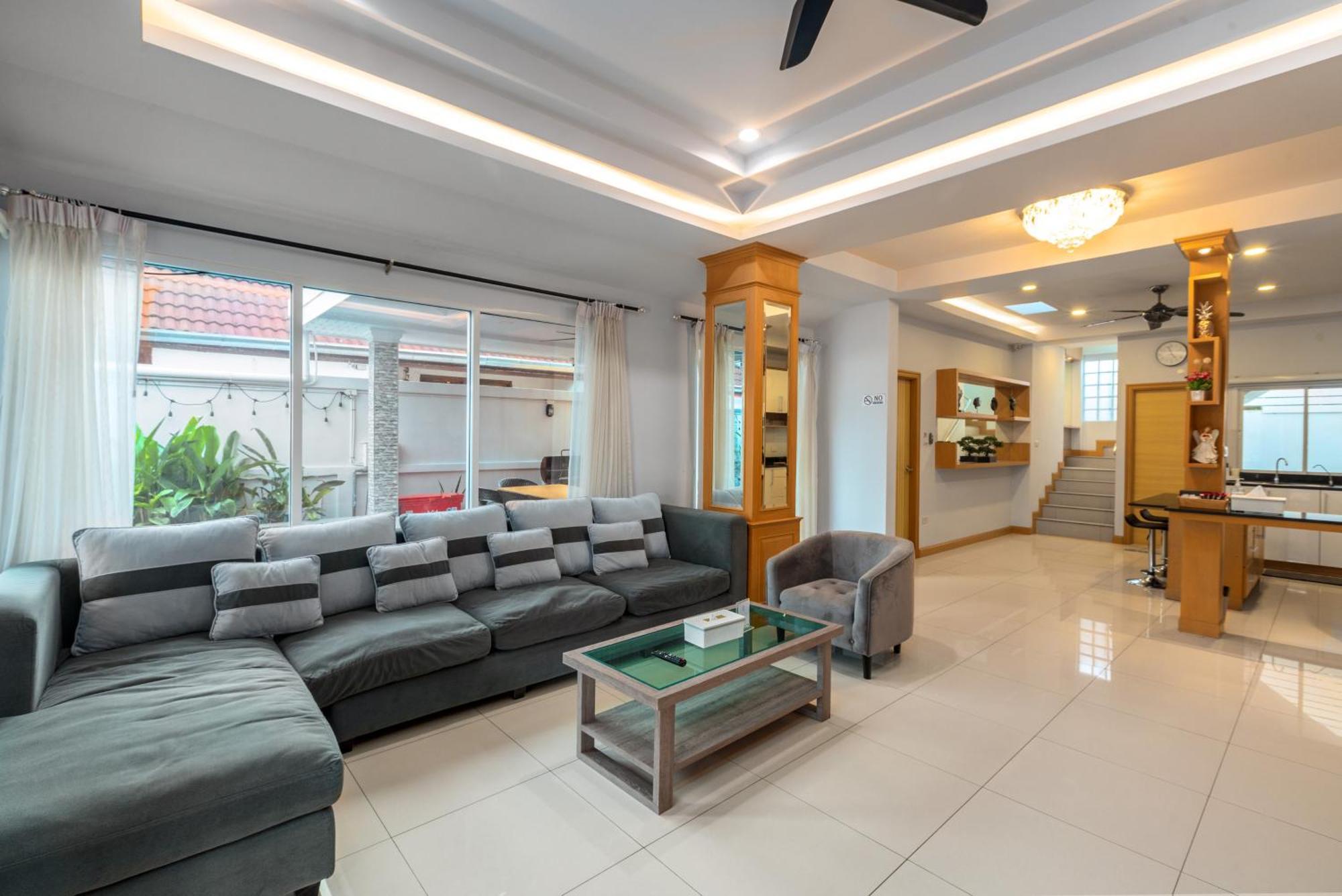 Pattaya Private Villa - Pool,Sauna,Snooker,Bbq Exterior photo